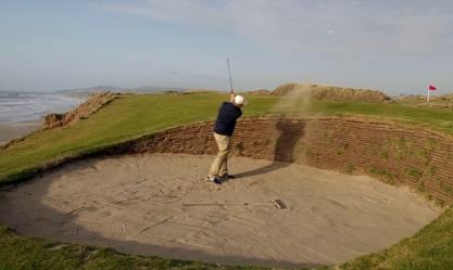Classic Bunker Shot - Grant Rogers, Director of Instruction